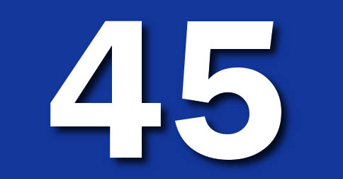 45% Scottish independence logo