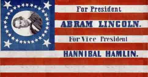 Abraham Lincoln election poster