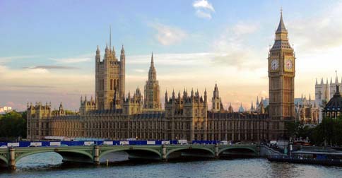 Parliament at sunrise